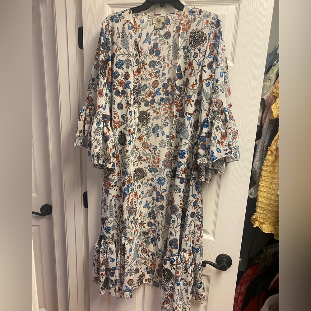 Floral kimono